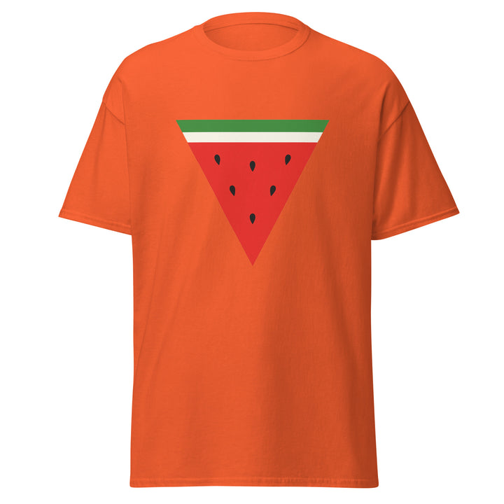 Triangle Watermelon - Men’s Classic Tee, Orange