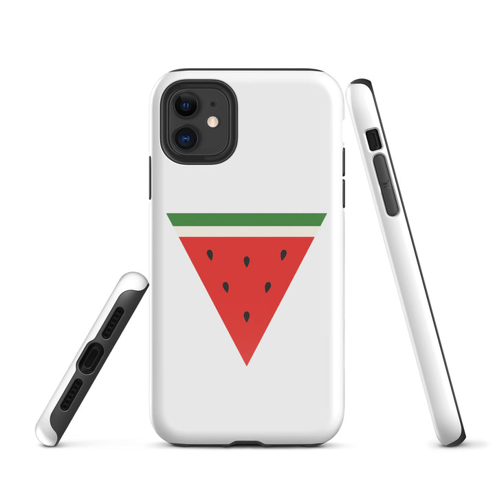 Triangle Watermelon - Tough Case for iPhone®, Glossy iPhone 11
