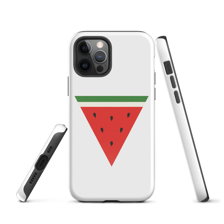 Triangle Watermelon - Tough Case for iPhone®, Glossy iPhone 12 Pro