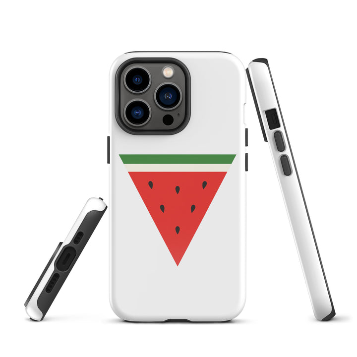 Triangle Watermelon - Tough Case for iPhone®, Glossy iPhone 13 Pro