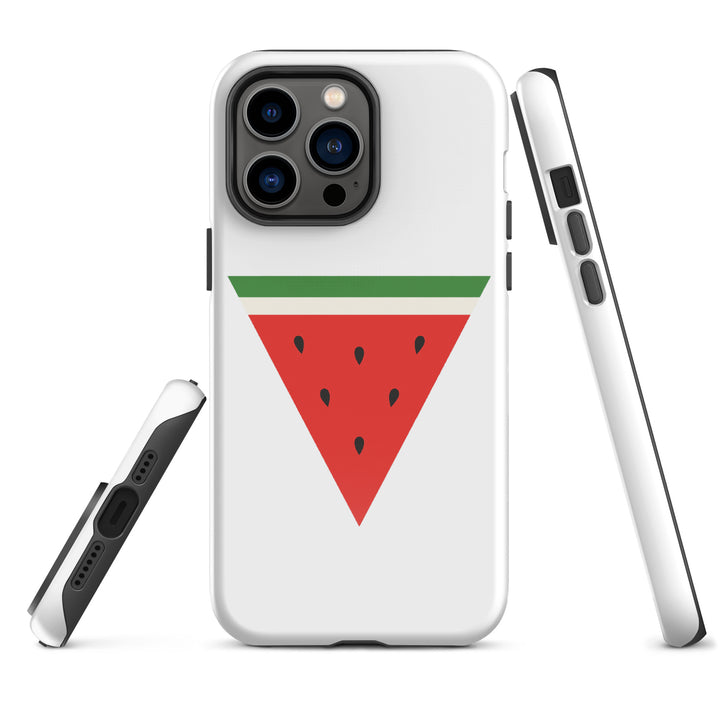 Triangle Watermelon - Tough Case for iPhone®, Glossy iPhone 14 Pro Max