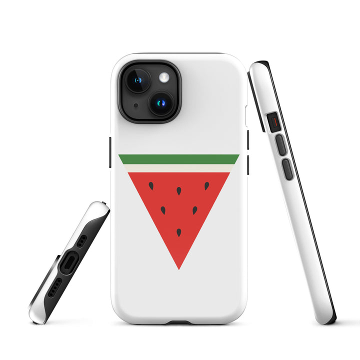 Triangle Watermelon - Tough Case for iPhone®, Glossy iPhone 15