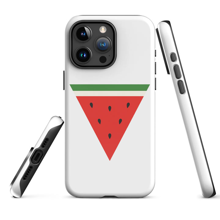 Triangle Watermelon - Tough Case for iPhone®, Glossy iPhone 15 Pro Max