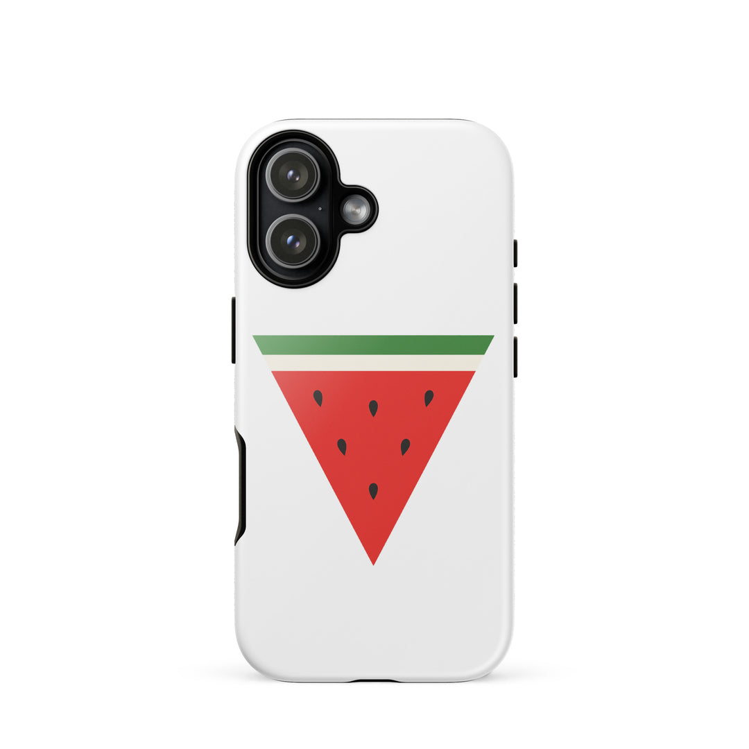 Triangle Watermelon - Tough Case for iPhone®, Glossy iPhone 17