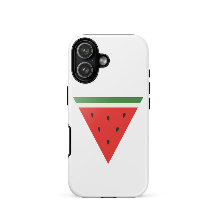 Triangle Watermelon - Tough Case for iPhone®, Glossy iPhone 17