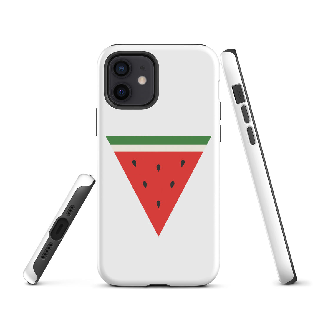 Triangle Watermelon - Tough Case for iPhone®, Matte iPhone 12