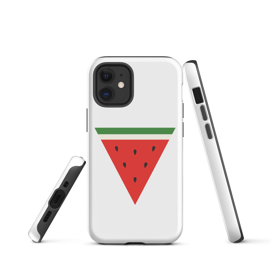 Triangle Watermelon - Tough Case for iPhone®, Matte iPhone 12 Mini