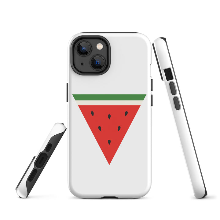 Triangle Watermelon - Tough Case for iPhone®, Matte iPhone 14