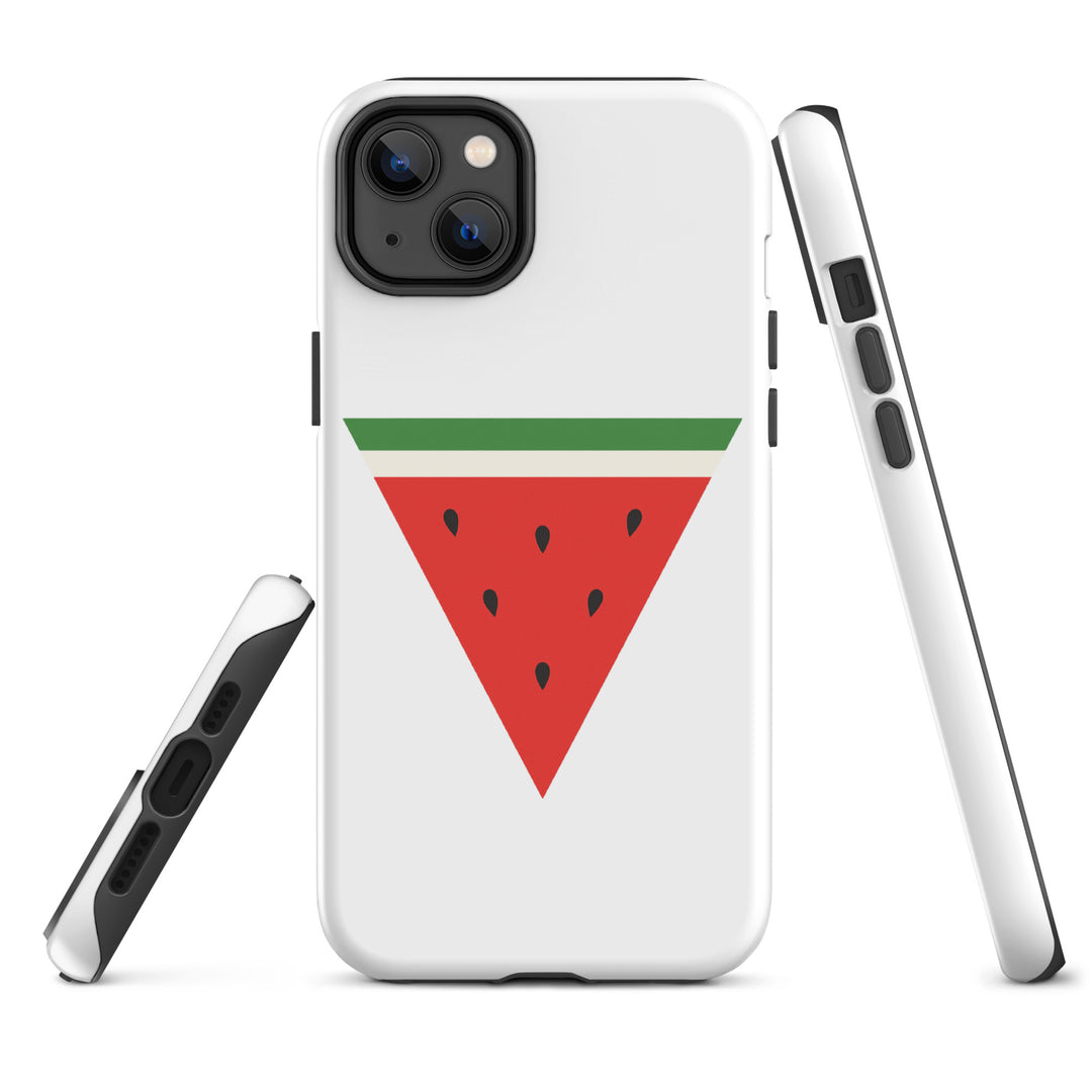 Triangle Watermelon - Tough Case for iPhone®, Matte iPhone 14 Plus