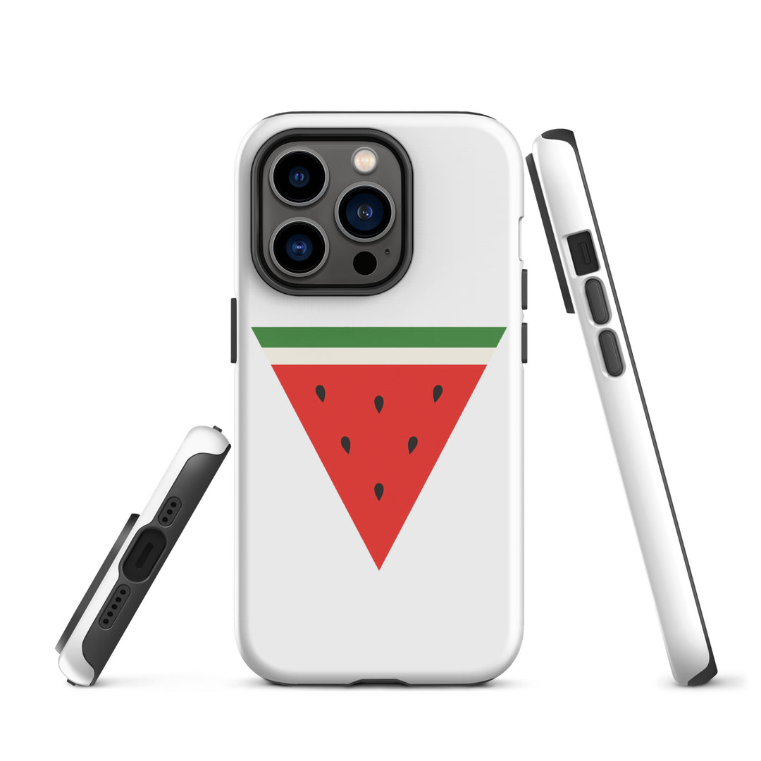 Triangle Watermelon - Tough Case for iPhone®, Matte iPhone 14 Pro