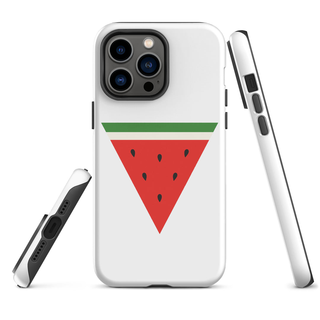 Triangle Watermelon - Tough Case for iPhone®, Matte iPhone 14 Pro Max