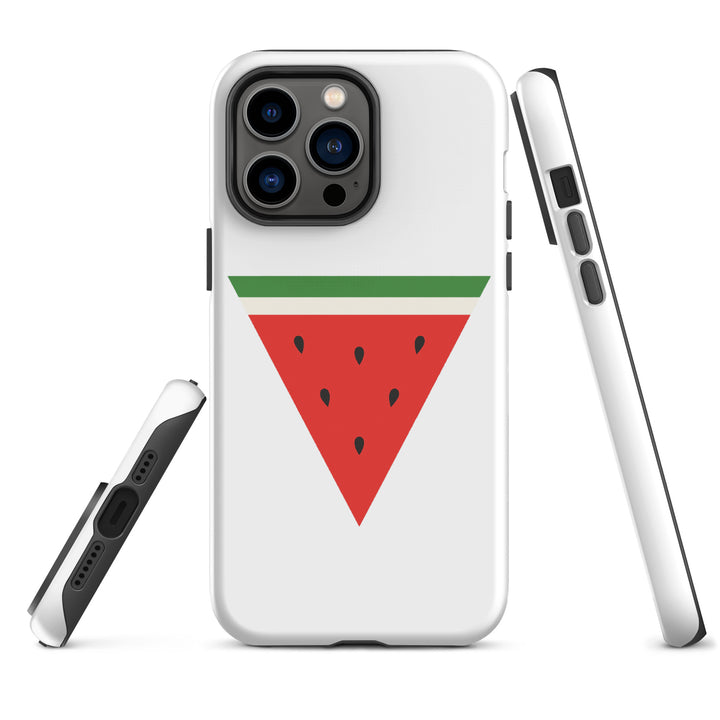 Triangle Watermelon - Tough Case for iPhone®, Matte iPhone 14 Pro Max