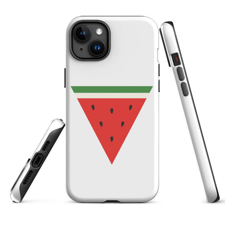 Triangle Watermelon - Tough Case for iPhone®, Matte iPhone 15 Plus