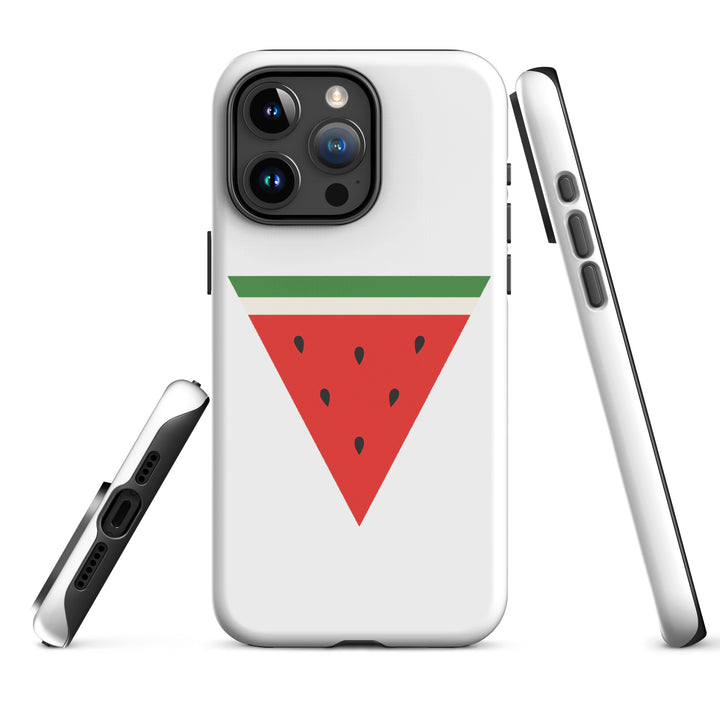 Triangle Watermelon - Tough Case for iPhone®, Matte iPhone 15 Pro Max