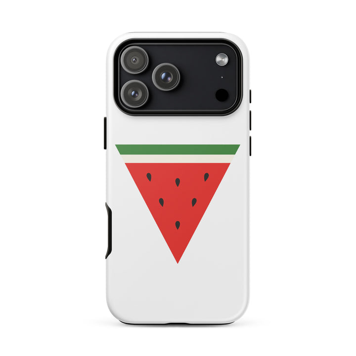 Triangle Watermelon - Tough Case for iPhone®, Matte iPhone 17 Pro Max