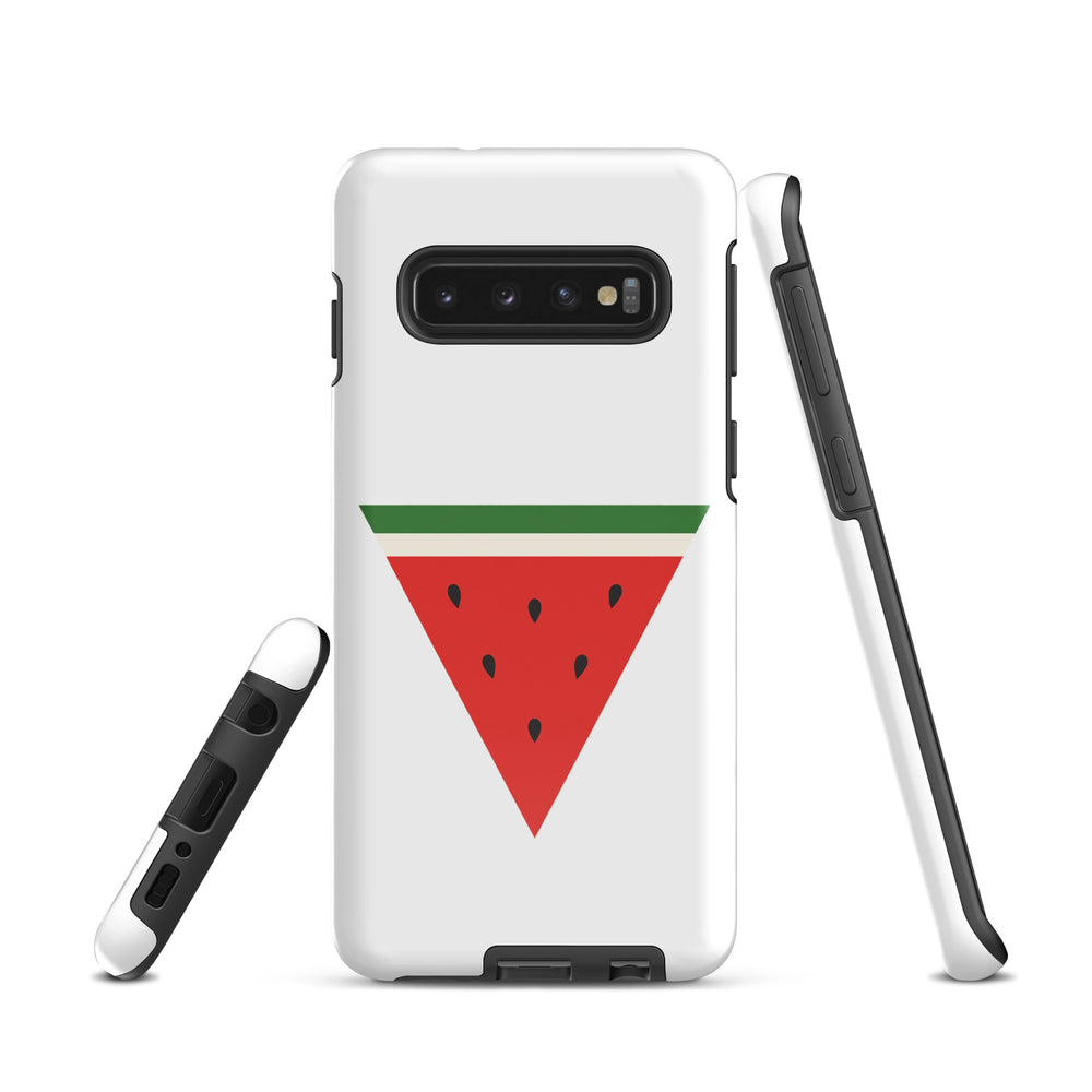 Triangle Watermelon - Tough Case for Samsung®, Samsung Glossy Samsung Galaxy S10