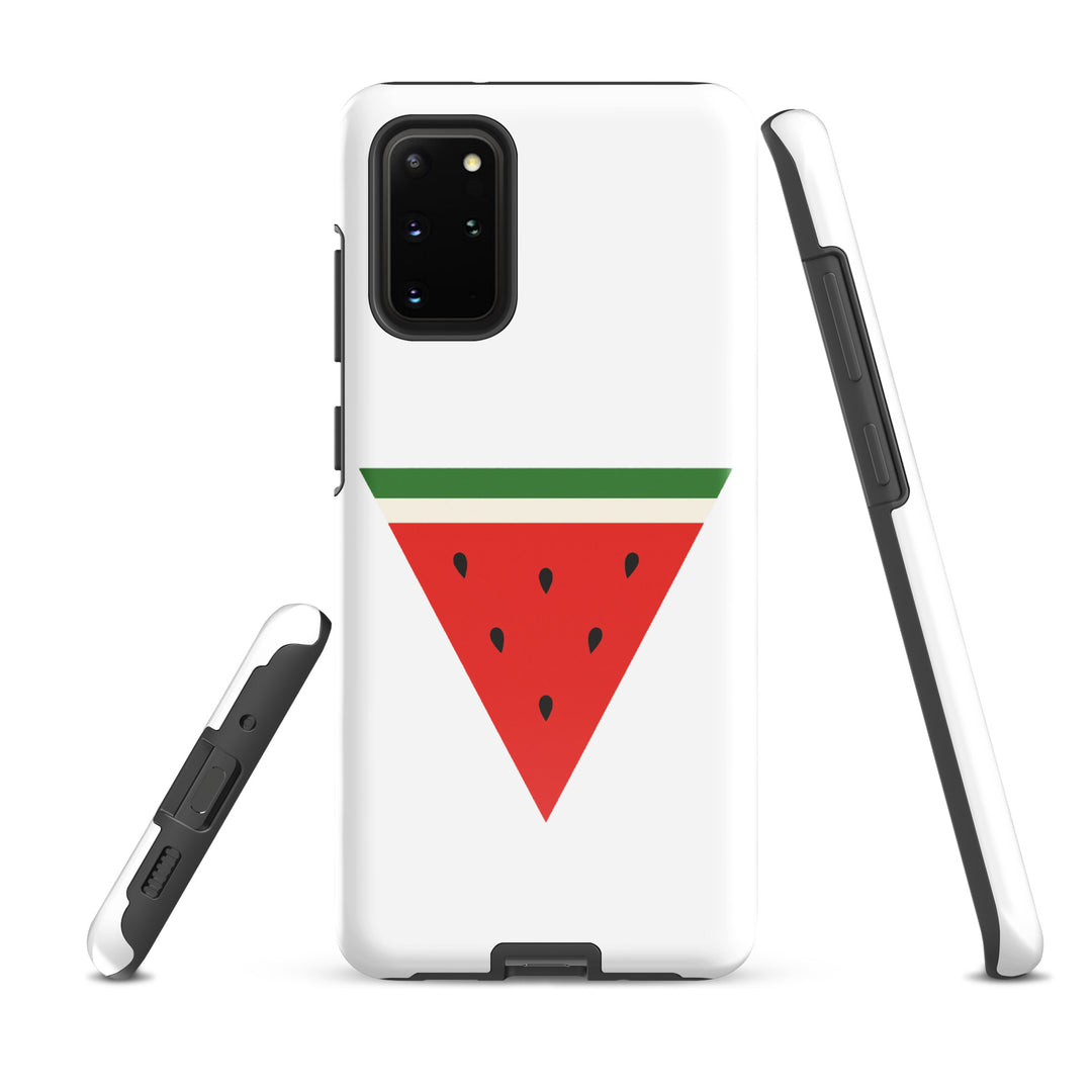 Triangle Watermelon - Tough Case for Samsung®, Samsung Glossy Samsung Galaxy S20 Plus
