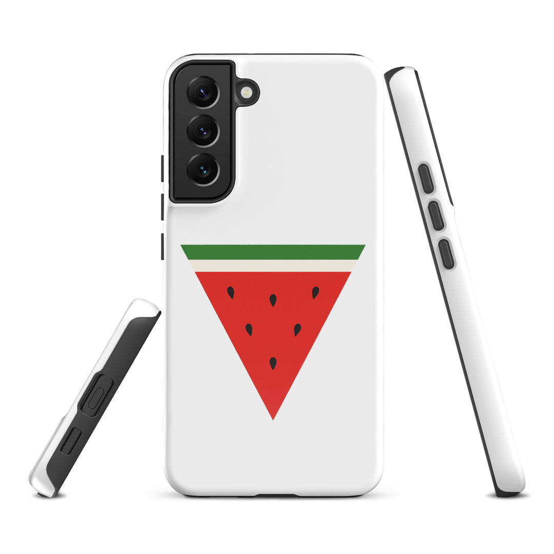 Triangle Watermelon - Tough Case for Samsung®, Samsung Glossy Samsung Galaxy S22 Plus