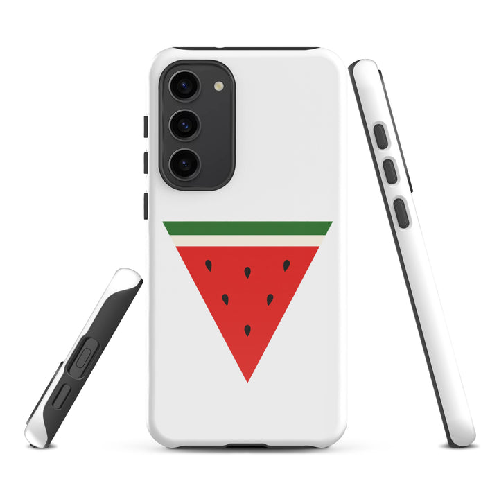 Triangle Watermelon - Tough Case for Samsung®, Samsung Glossy Samsung Galaxy S23 Plus