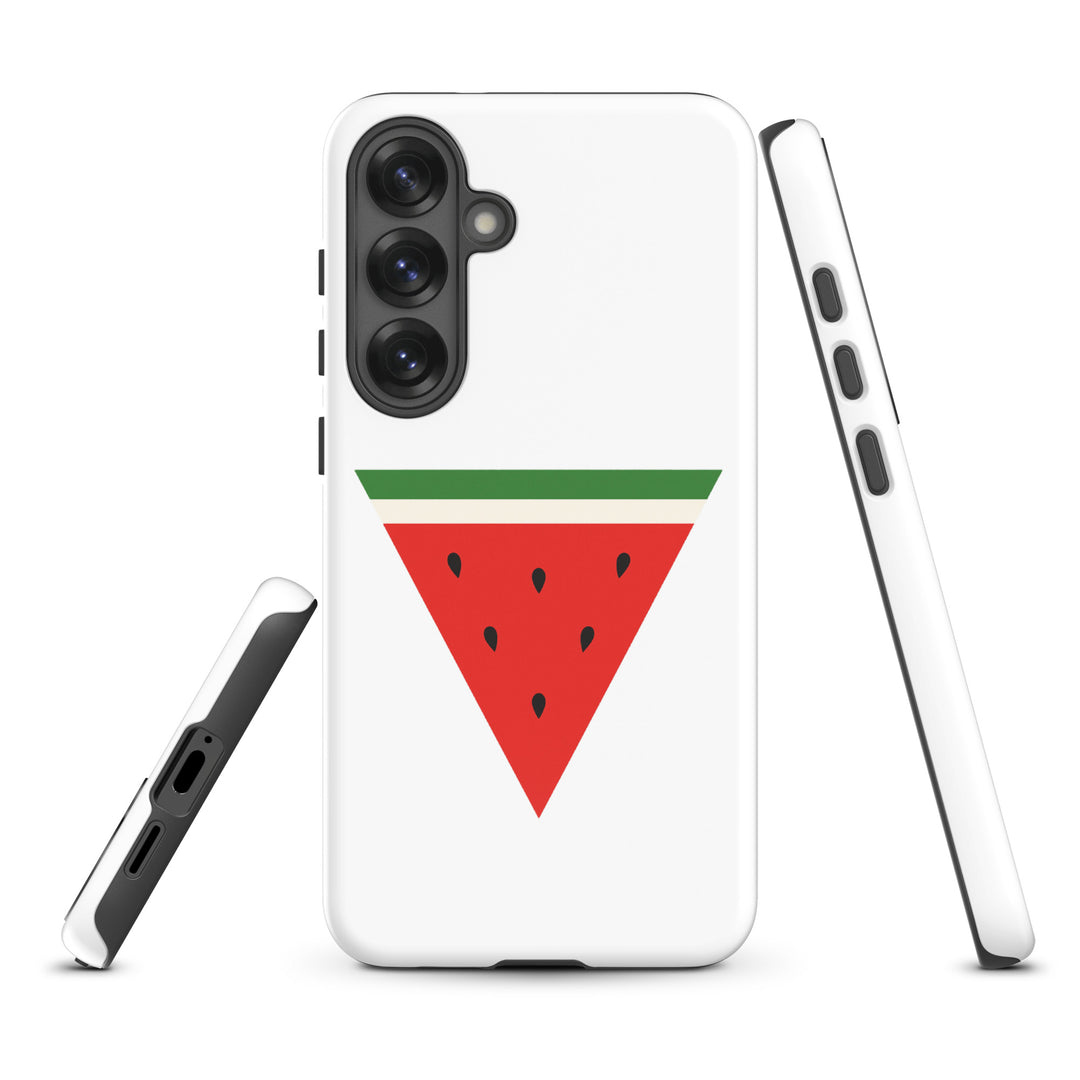 Triangle Watermelon - Tough Case for Samsung®, Samsung Glossy Samsung Galaxy S25 Plus