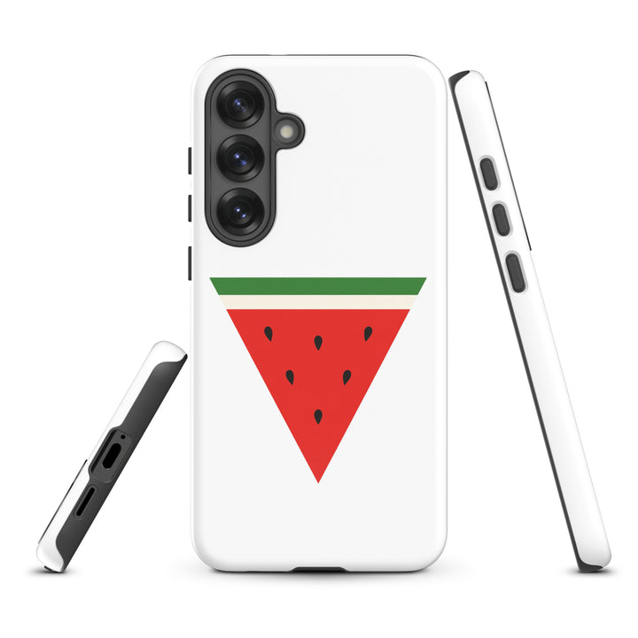 Triangle Watermelon - Tough Case for Samsung®, Samsung Glossy Samsung Galaxy S25 Plus