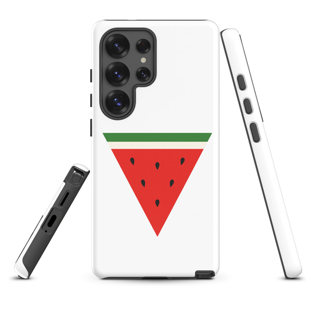 Triangle Watermelon - Tough Case for Samsung®, Samsung Glossy Samsung Galaxy S25 Ultra