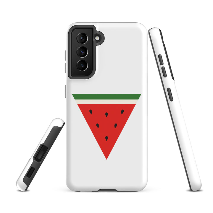 Triangle Watermelon - Tough Case for Samsung®, Samsung Matte Samsung Galaxy S21 Fe