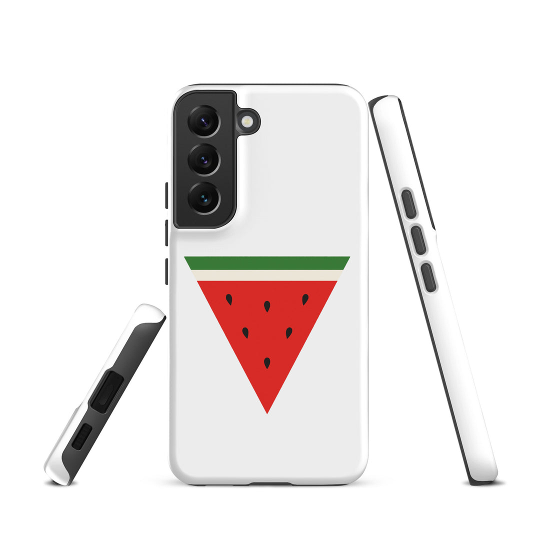 Triangle Watermelon - Tough Case for Samsung®, Samsung Matte Samsung Galaxy S22