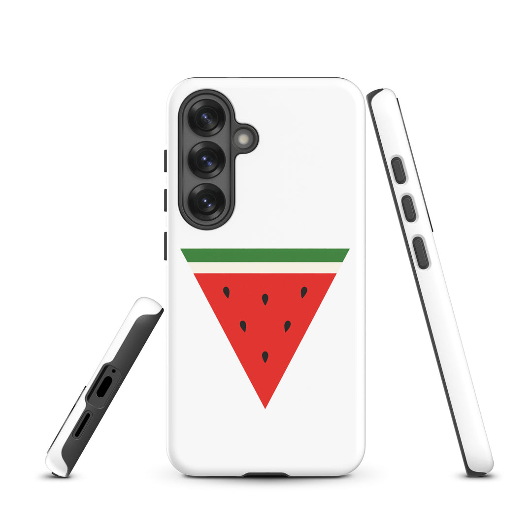 Triangle Watermelon - Tough Case for Samsung®, Samsung Matte Samsung Galaxy S25