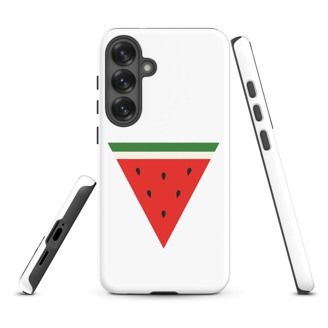 Triangle Watermelon - Tough Case for Samsung®, Samsung Matte Samsung Galaxy S25 Plus