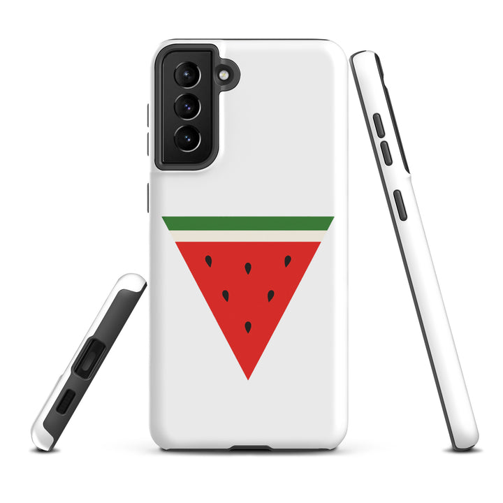 Triangle Watermelon - Tough Case for Samsung®, Samsung Matte Samsung Galaxy S21 Plus
