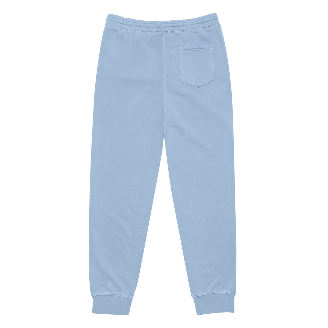 Triangle Watermelon - Women Pigment-Dyed Sweatpants, Pigment Dyed Sweatpants Pigment Light Blue