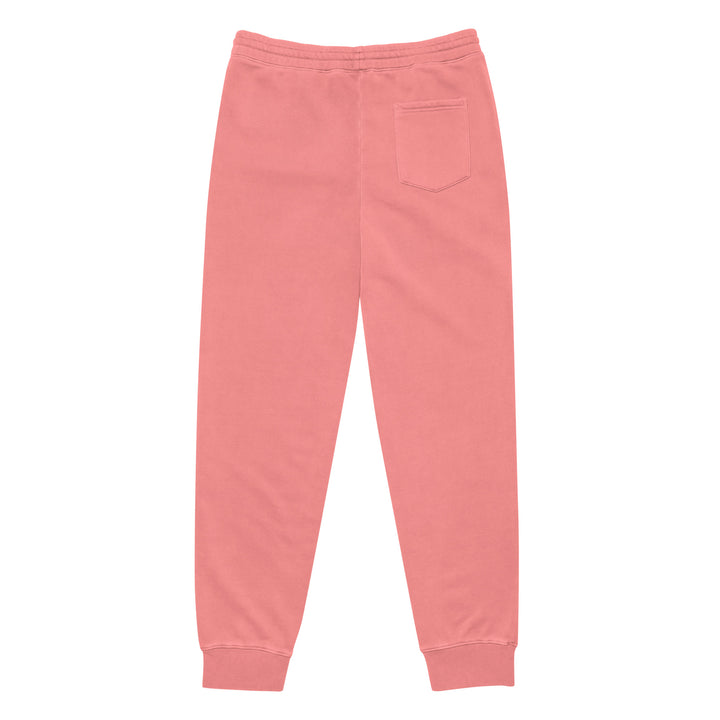 Triangle Watermelon - Women Pigment-Dyed Sweatpants, Pigment Dyed Sweatpants Pigment Pink