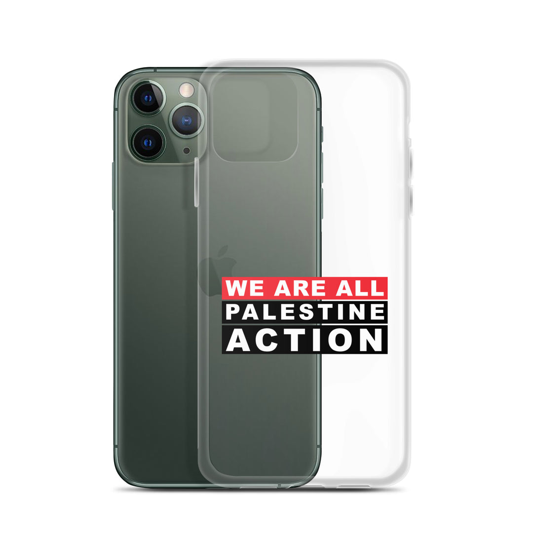 We Are All Palestine Action - Clear Case for iPhone®, iPhone iPhone 11 Pro Case With Phone