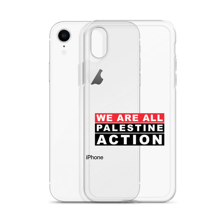 We Are All Palestine Action - Clear Case for iPhone®, iPhone iPhone Xr Case With Phone