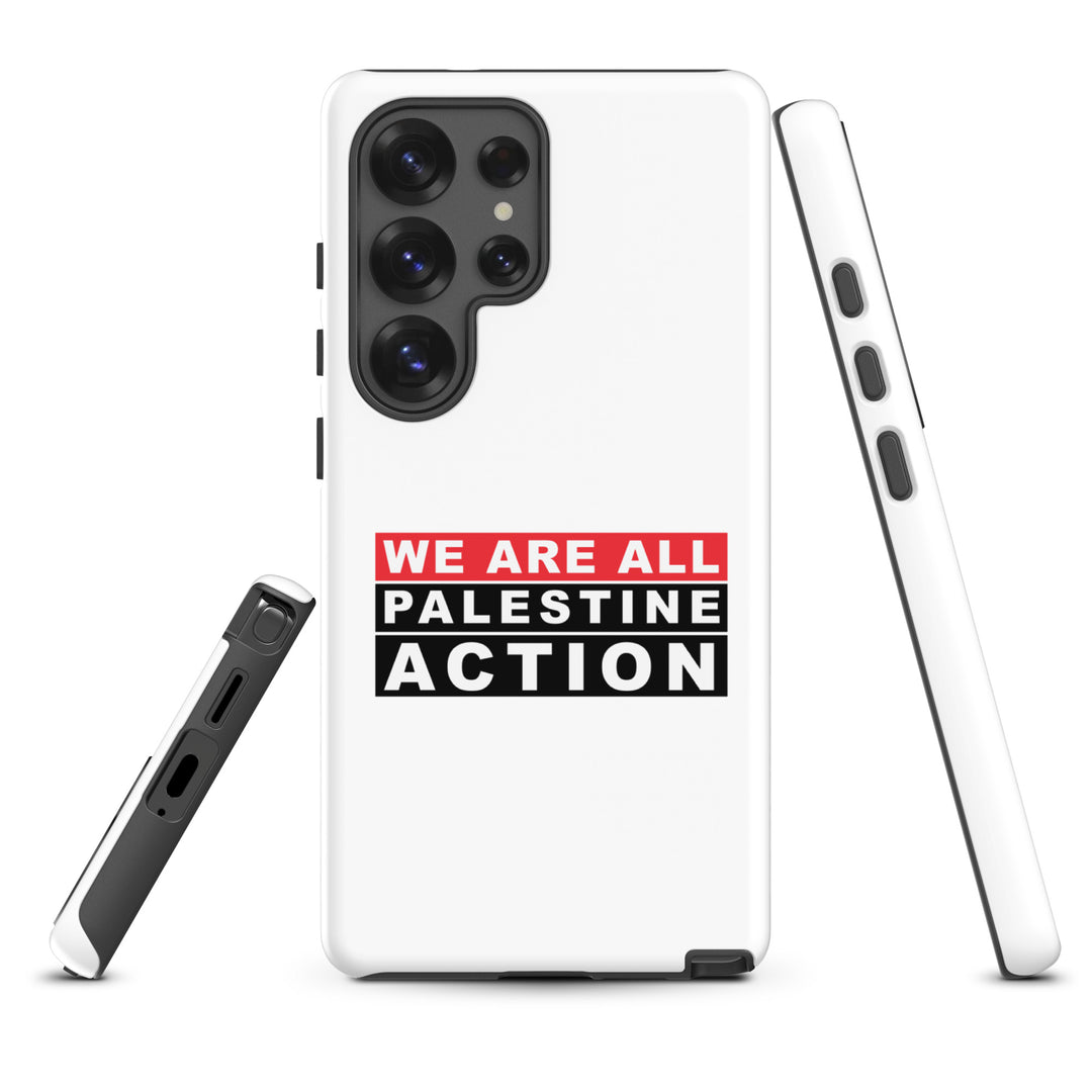 We Are All Palestine Action - Tough Case for Samsung®, Samsung Glossy Samsung Galaxy S25 Ultra