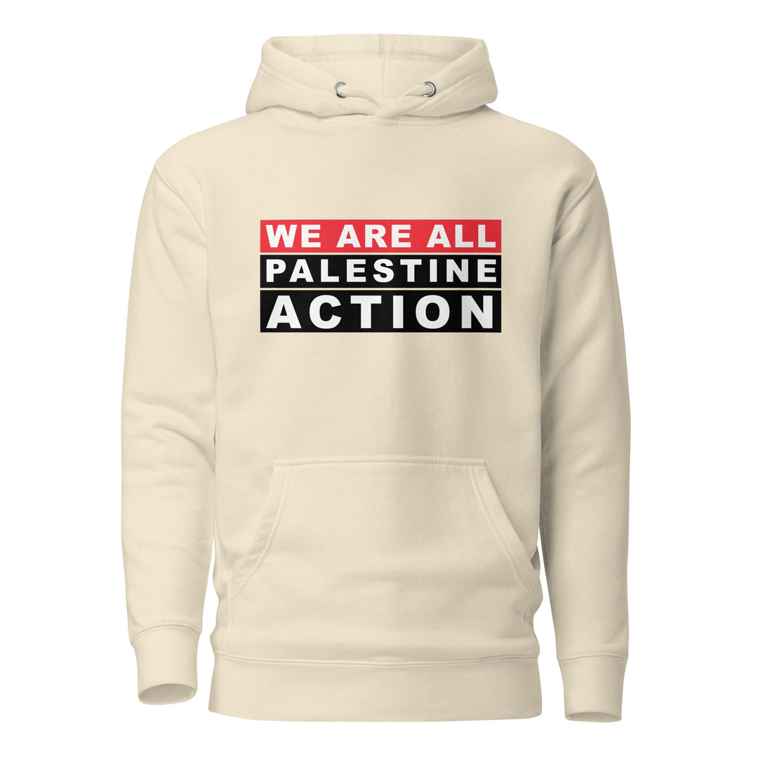 We Are All Palestine Action - Women’s Hoodie, Cotton Heritage M2580 I Unisex Premium Pullover Hoodie Bone