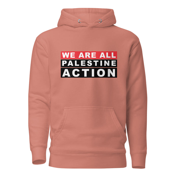 We Are All Palestine Action - Women’s Hoodie, Cotton Heritage M2580 I Unisex Premium Pullover Hoodie Dusty Rose