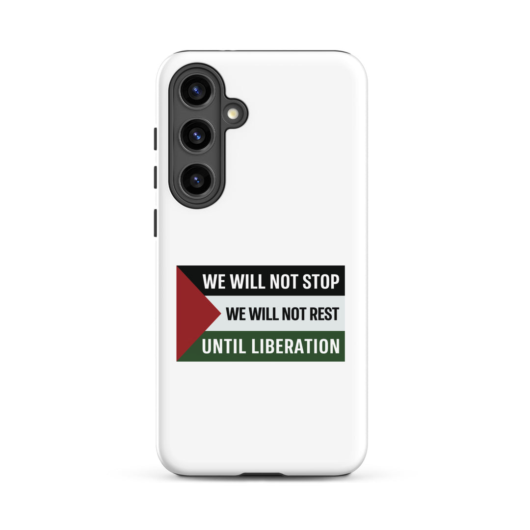 We Will Not Stop - Tough case for Samsung®, Samsung Glossy Samsung Galaxy S24 Plus