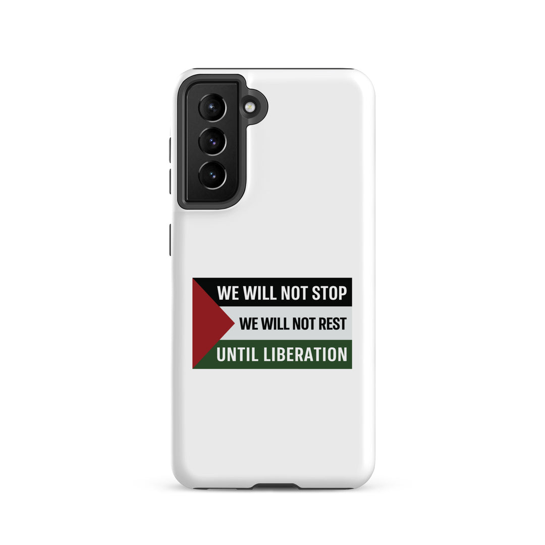 We Will Not Stop - Tough case for Samsung®, Samsung Matte Samsung Galaxy S21