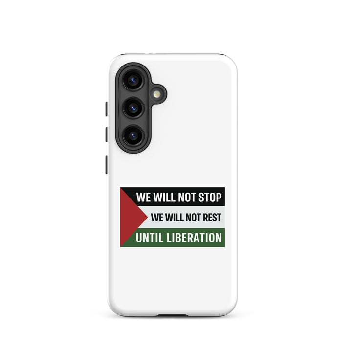 We Will Not Stop - Tough case for Samsung®, Samsung Matte Samsung Galaxy S24