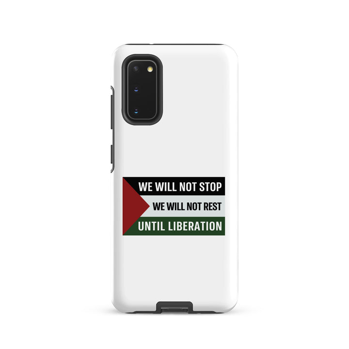 We Will Not Stop - Tough case for Samsung®, Samsung Matte Samsung Galaxy S20