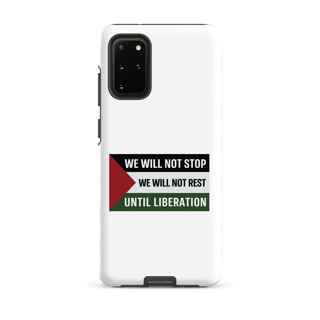 We Will Not Stop - Tough case for Samsung®, Samsung Matte Samsung Galaxy S20 Plus