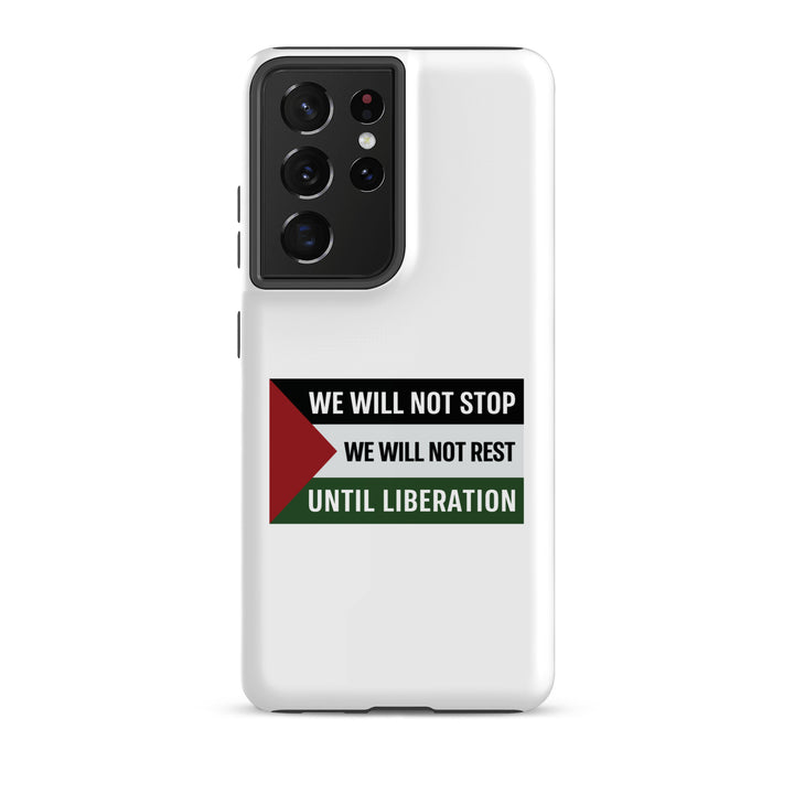 We Will Not Stop - Tough case for Samsung®, Samsung Matte Samsung Galaxy S21 Ultra