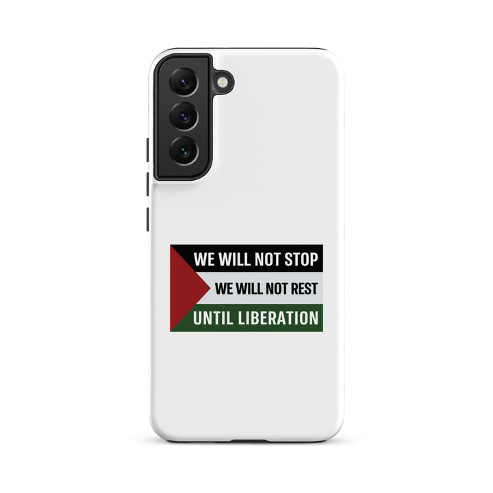We Will Not Stop - Tough case for Samsung®, Samsung Matte Samsung Galaxy S22 Plus