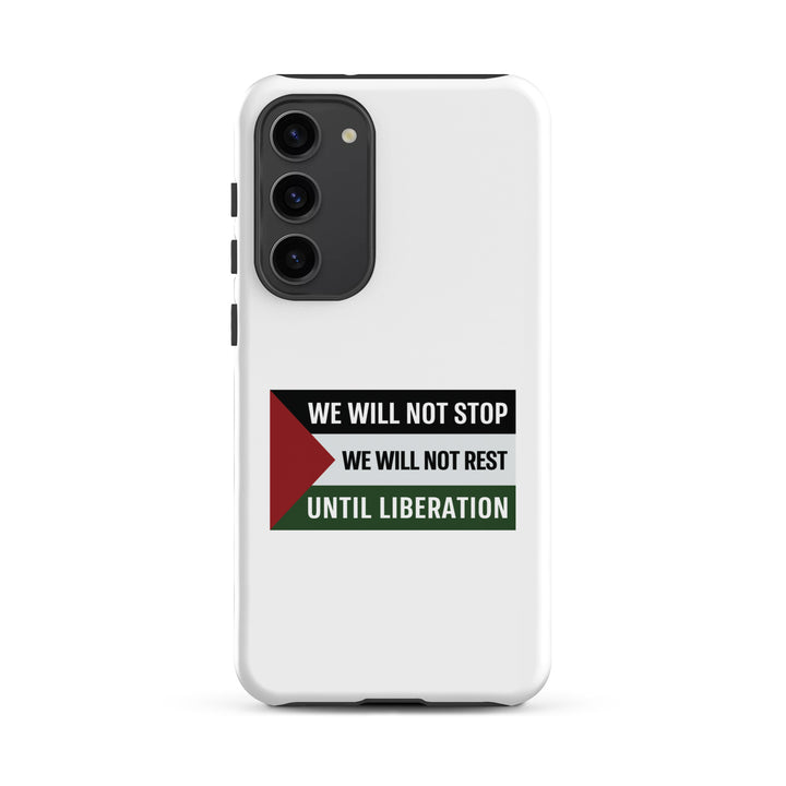We Will Not Stop - Tough case for Samsung®, Samsung Matte Samsung Galaxy S23 Plus