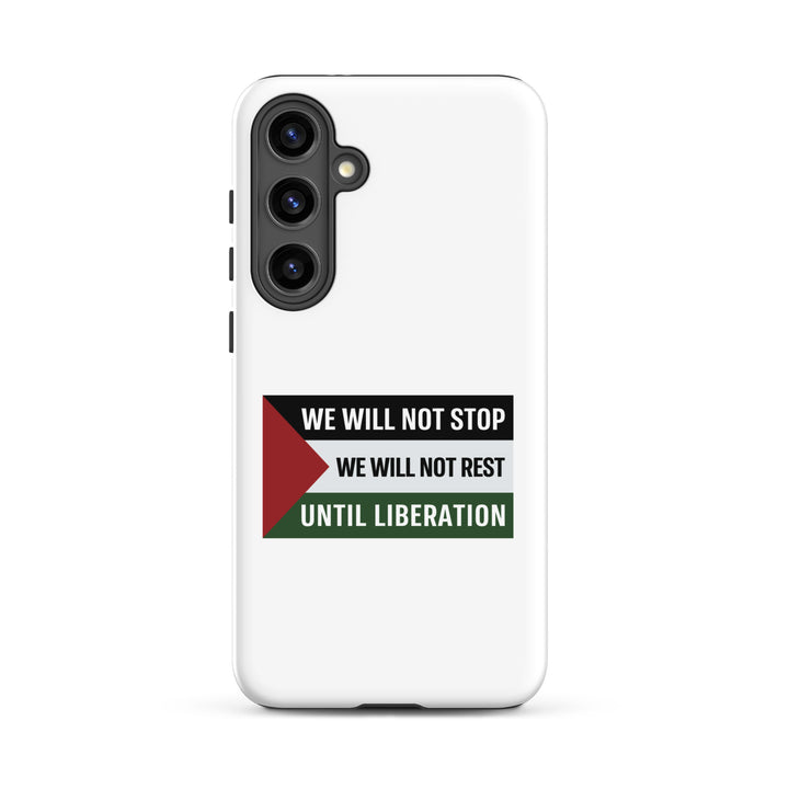 We Will Not Stop - Tough case for Samsung®, Samsung Matte Samsung Galaxy S24 Plus