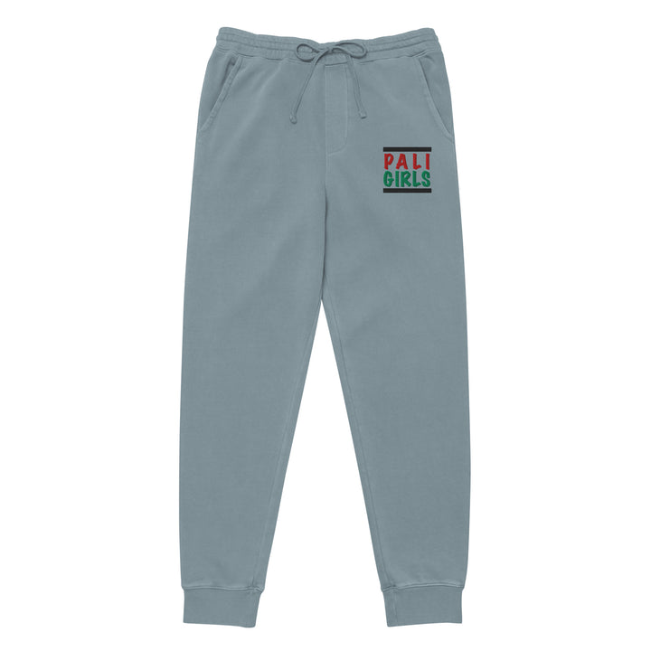 Palestinian Girls - Women Pigment-Dyed Sweatpants, Pigment Dyed Sweatpants Pigment Slate Blue