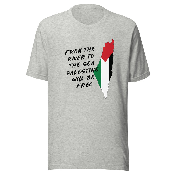 From the River to the Sea - Women’s T-Shirt, T Shirt Athletic Heather