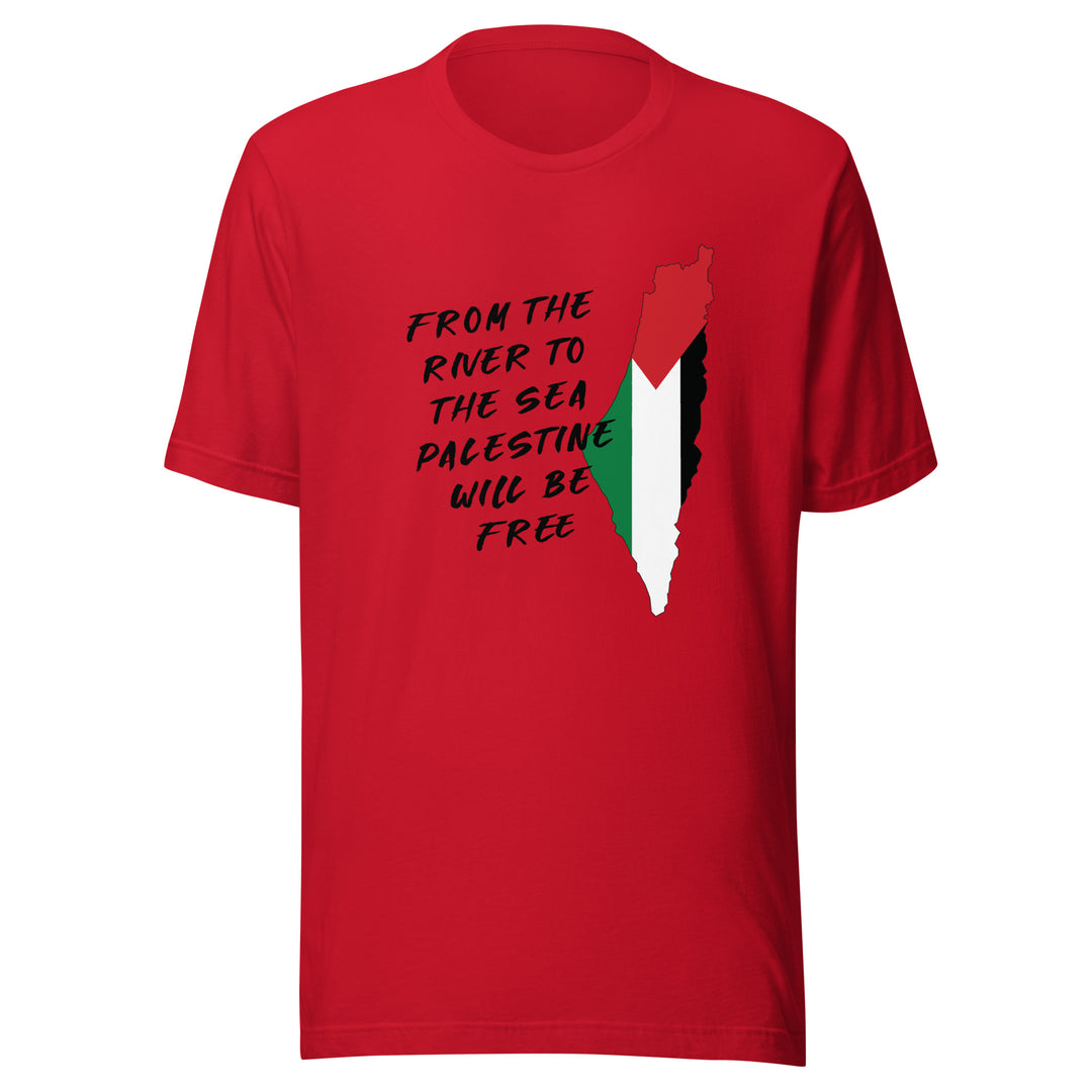 From the River to the Sea - Women’s T-Shirt, T Shirt Red